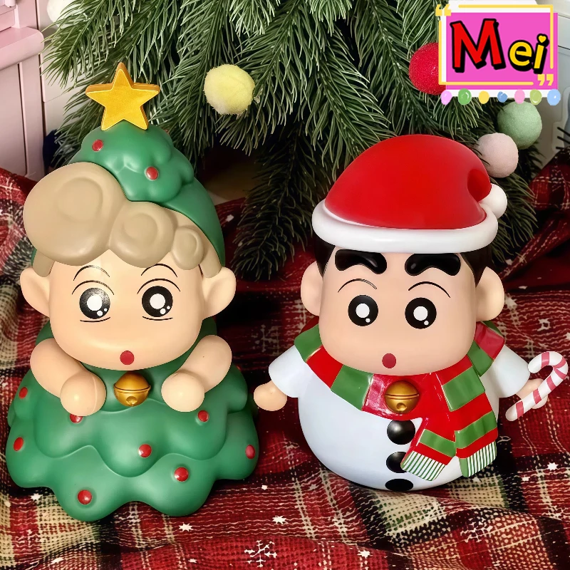 2 stuks schattig Xiaoxin handgemaakt model kerstboom sneeuwpop vormige cartoon Xiaokui pop collectie verzamel speelgoed kerstavond cadeau