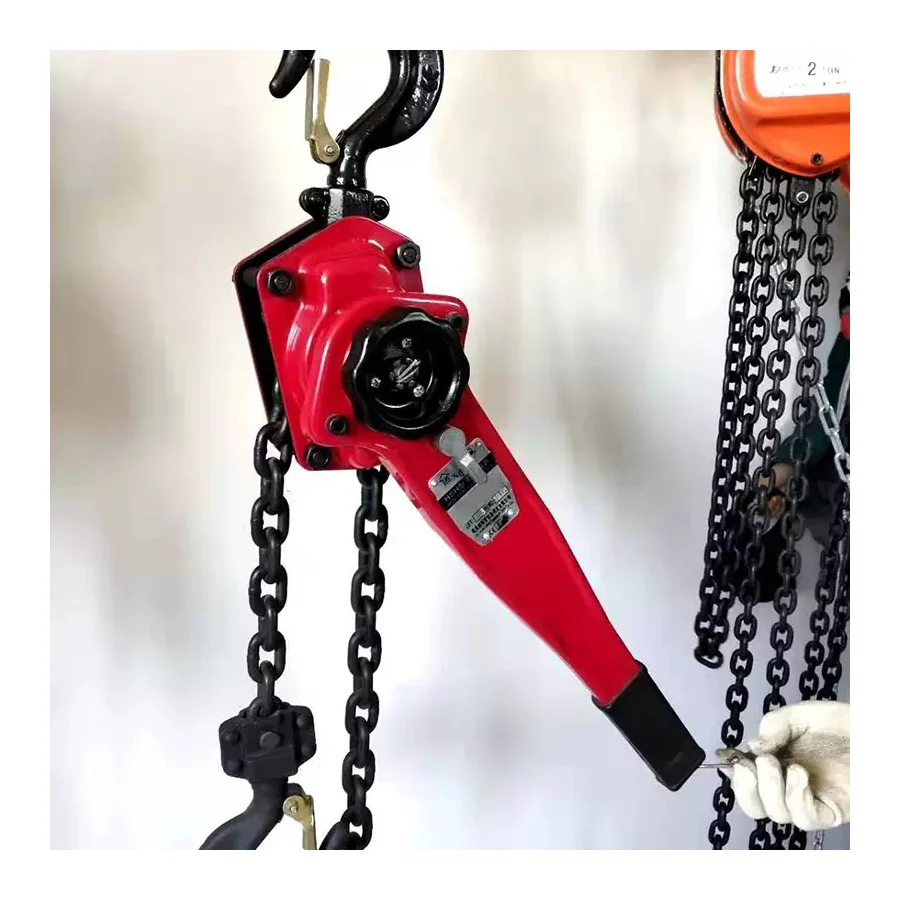 1.5 Ton Lever Block Chain Hoist 1.5m Load Lifting Hand Pulley Wheel Device for Workshop Garage