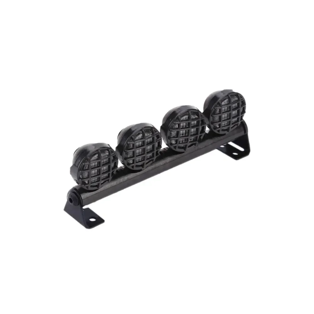 RC سيارة LED سقف مصباح أضواء بار ل SCX24 WPL 1/18 1/24 مركبة يتم التحكم بها عن بُعد سيارة ترقية أجزاء الملحقات 4LED/6 LED