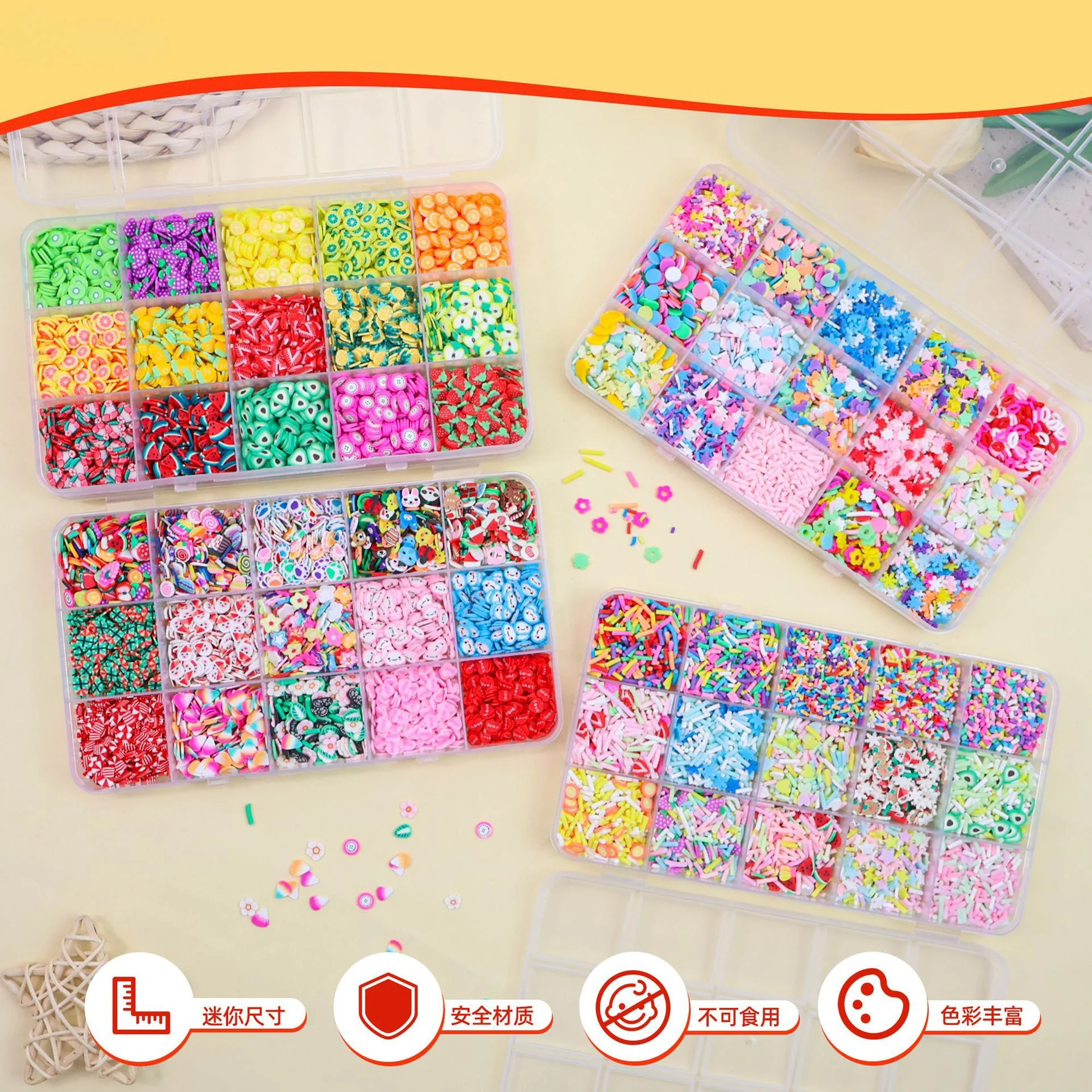 Set di 15 Fette di Argilla Pol - Polymer Clay Set recensione e prezzo