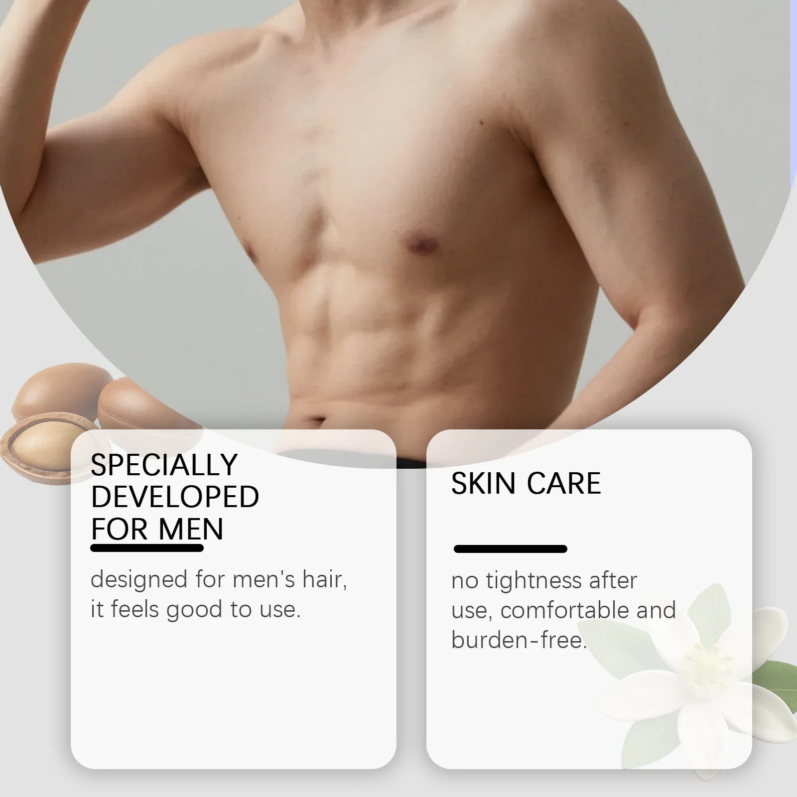 Leste lua óleo de argan remoção do cabelo spray inibidor de crescimento corpo área íntima bom cheiro adulto permanente indolor cabelo remover spray