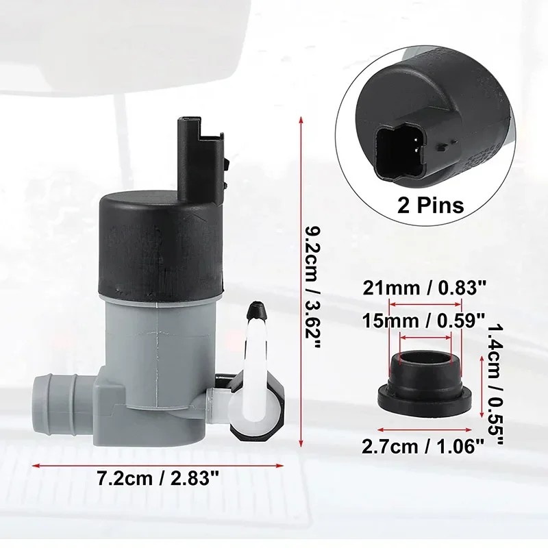 High Quality Top One!! New Windshield Windscreen Washer Pump OEM 28920-BU010 28920BU010 for NISSAN Qashqai Fiat Scudo