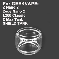 5PCS Bubble Glass for GEEKVAPE Zeus Nano 2 L200 Classic Z Max Tank SHIELD TANK Replacement Fatboy Container Tank Mini Glass Cup