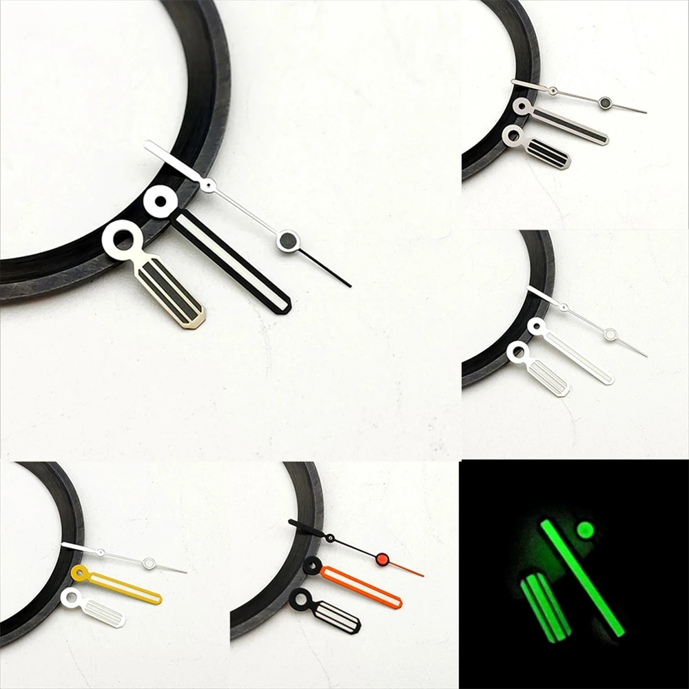 

Watch Hands Green Luminous Pointers Modified Watch Accessories for NH35 NH36 4R36 Movement Hands NH35 Needles