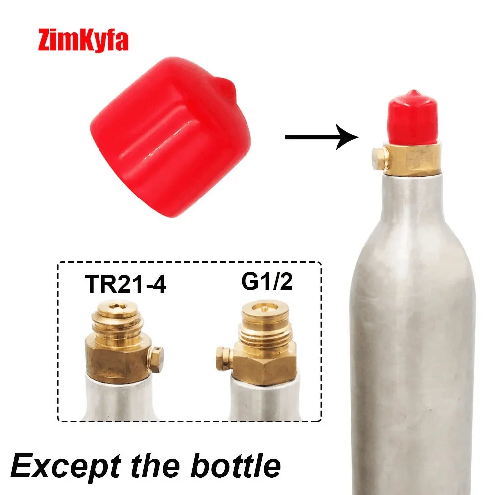 New Dust Rubber Cover Red Protective Cap for Flexible Pipe CO2 Cylinder Pin Valve