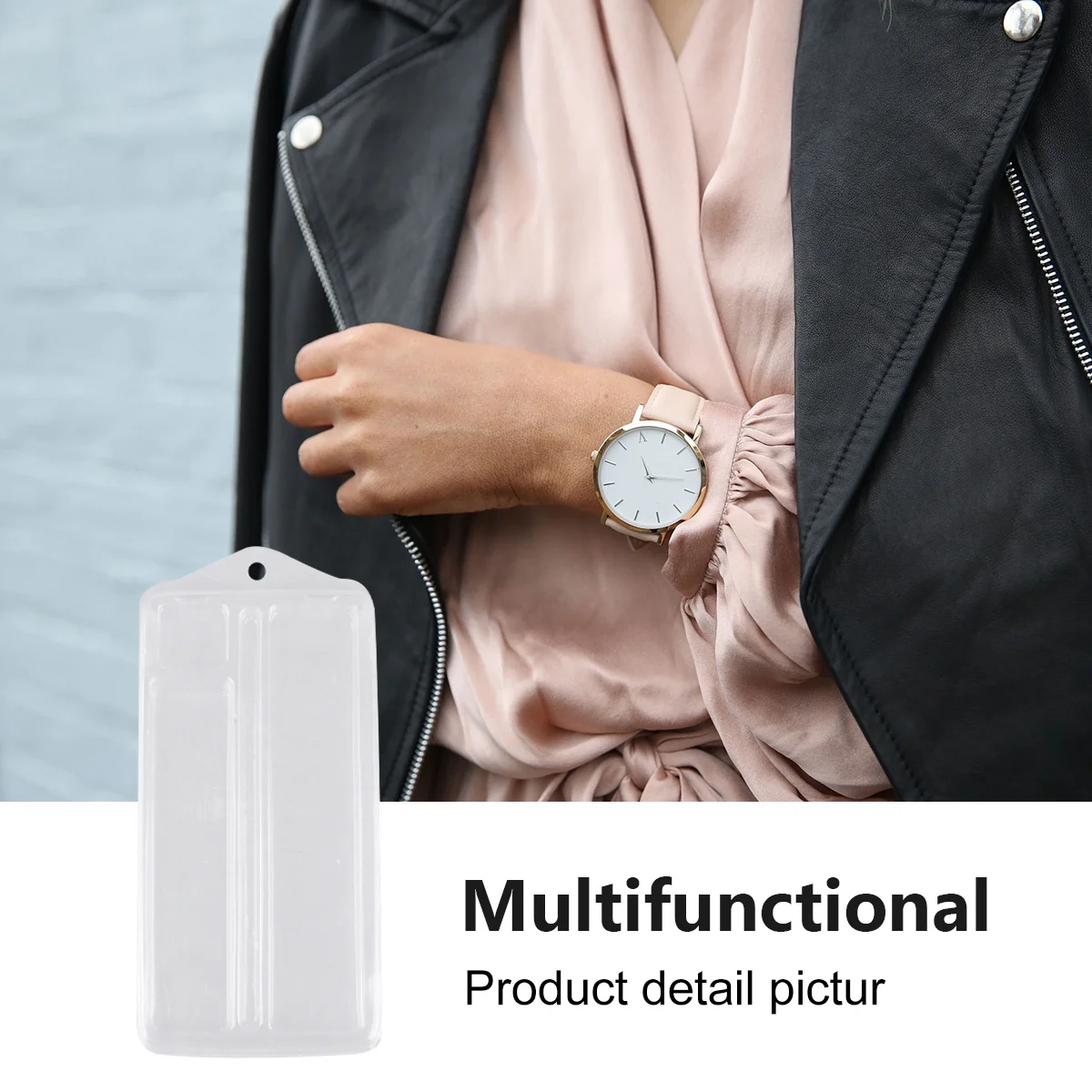 

20Pcs Transparent Plastic Watch Band Storage Box Waterproof Reusable PVC Material Small Portable for Home Travel