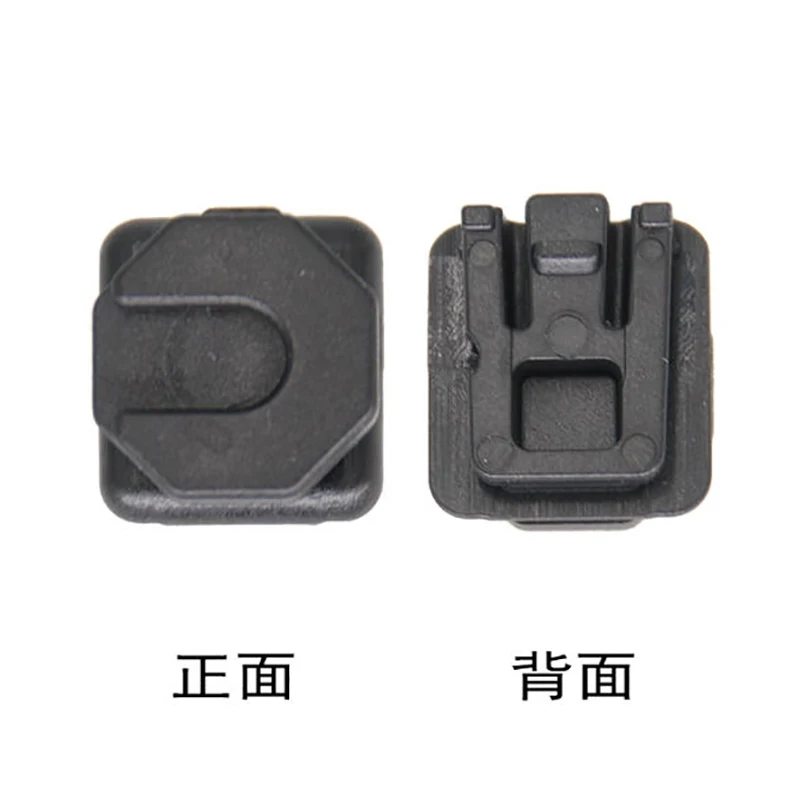 Tactical Belt Bracket Back Buckle for ICOM IC-F1000/F2000/F1000D Walkie-Talkies, Fit BP-279 BP-280 Battery, MOLLE Quick-Release