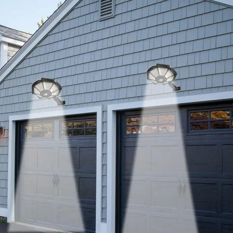 Solar Motion Sensor Light Integrated Waterproof 168 LED Garden Lighting Integrated Remote Garden Lighting For Driveway Walkway