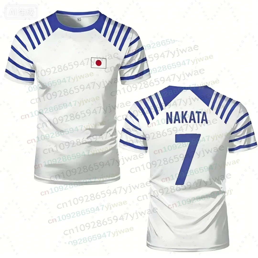 Anime Captain Tsubasa Nankatsu Fußballtrikot für Männer und Frauen, Kleidung für Jungen, T-Shirt für Cosplay, Rollenspiel, Freizeit-Fanshirt, Eltern-Kind-T-Shirt – Detail 9