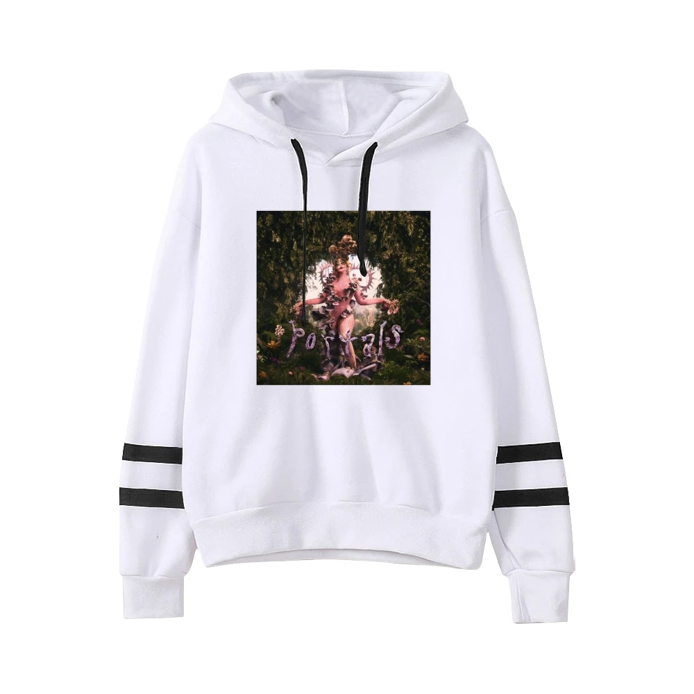 Melanie Portal Martinez Merch baru Album musik Pocketless paralel bar lengan Sweatshirt Pria Wanita Hoodie pakaian Unisex