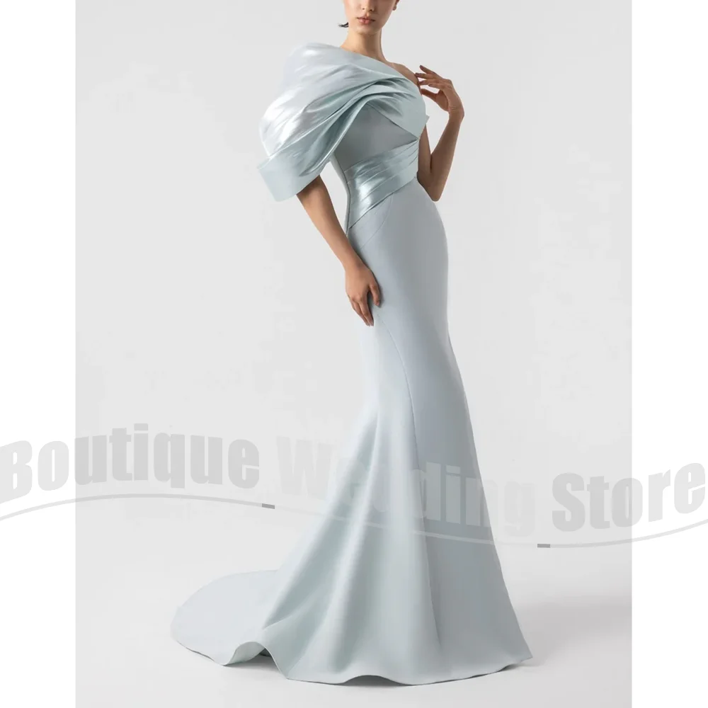 

Вечерние платья для женщин с открытыми плечами, плиссированные свадебные платья для гостей, модные длинные платья длиной до пола, вечерние платья с разрезом по бокам