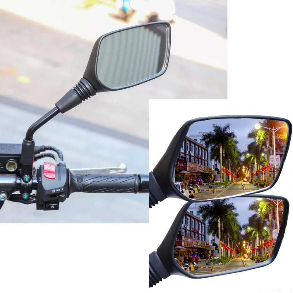 For SUZUKI DL250 Vstrom V-strom DL 250 GW250 GSX250 Convex Mirror Increase Rearview Mirrors Side Mirror View Vision Lens