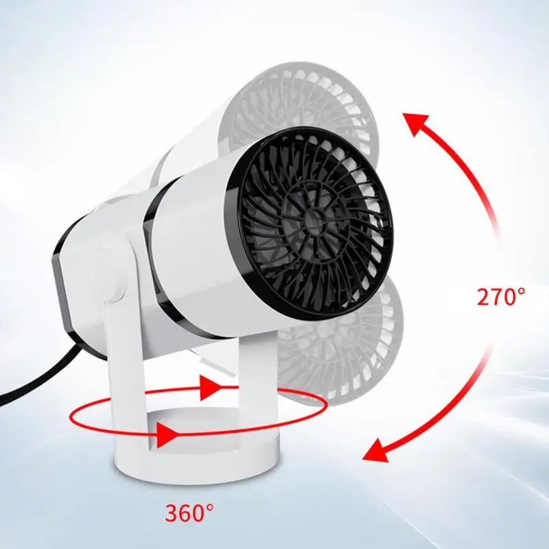 Electric Car Heater 12V 150W Auto Windshield Demister Defroster 2 in 1 Heating Cooling Fan Winter Car Anti-Fog Defogging Heater