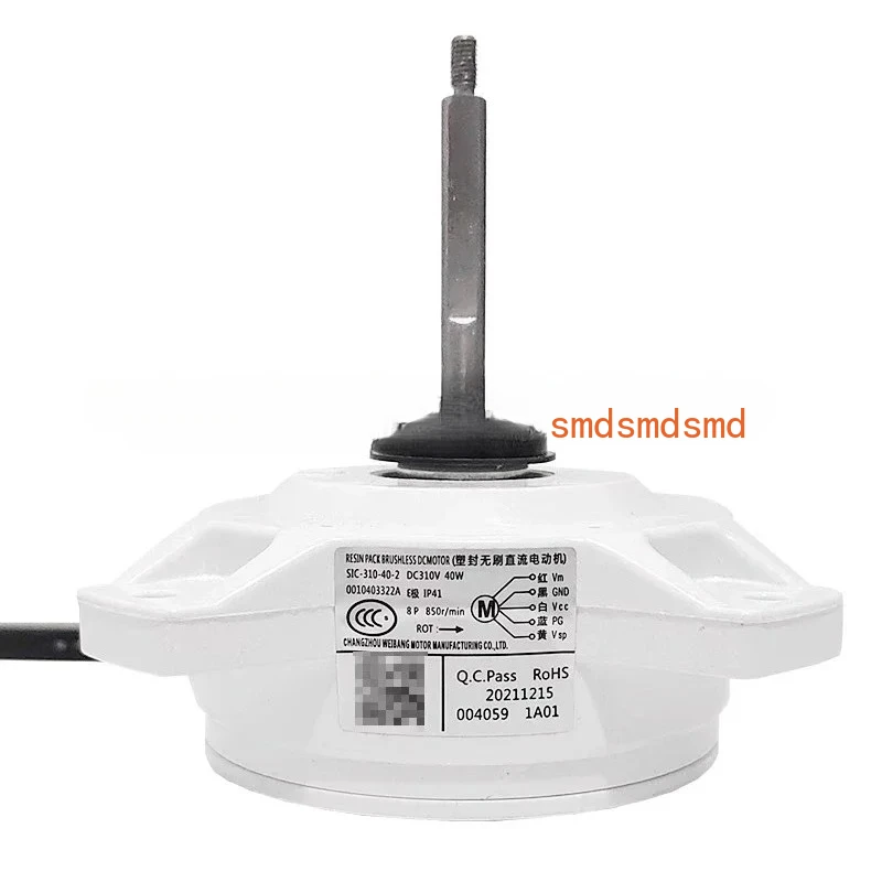 New Haier Frequency conversion Fan Motor 0010403322A SIC-310-40-2 40W 310V Repair Parts