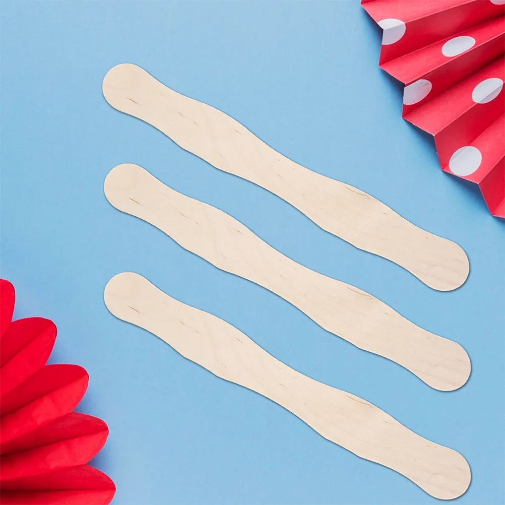 

100 шт. деревянных ручек для вееров, набор для рукоделия, круглые заготовки из натурального дерева для изготовления вееров, для свадебного декора и поделок