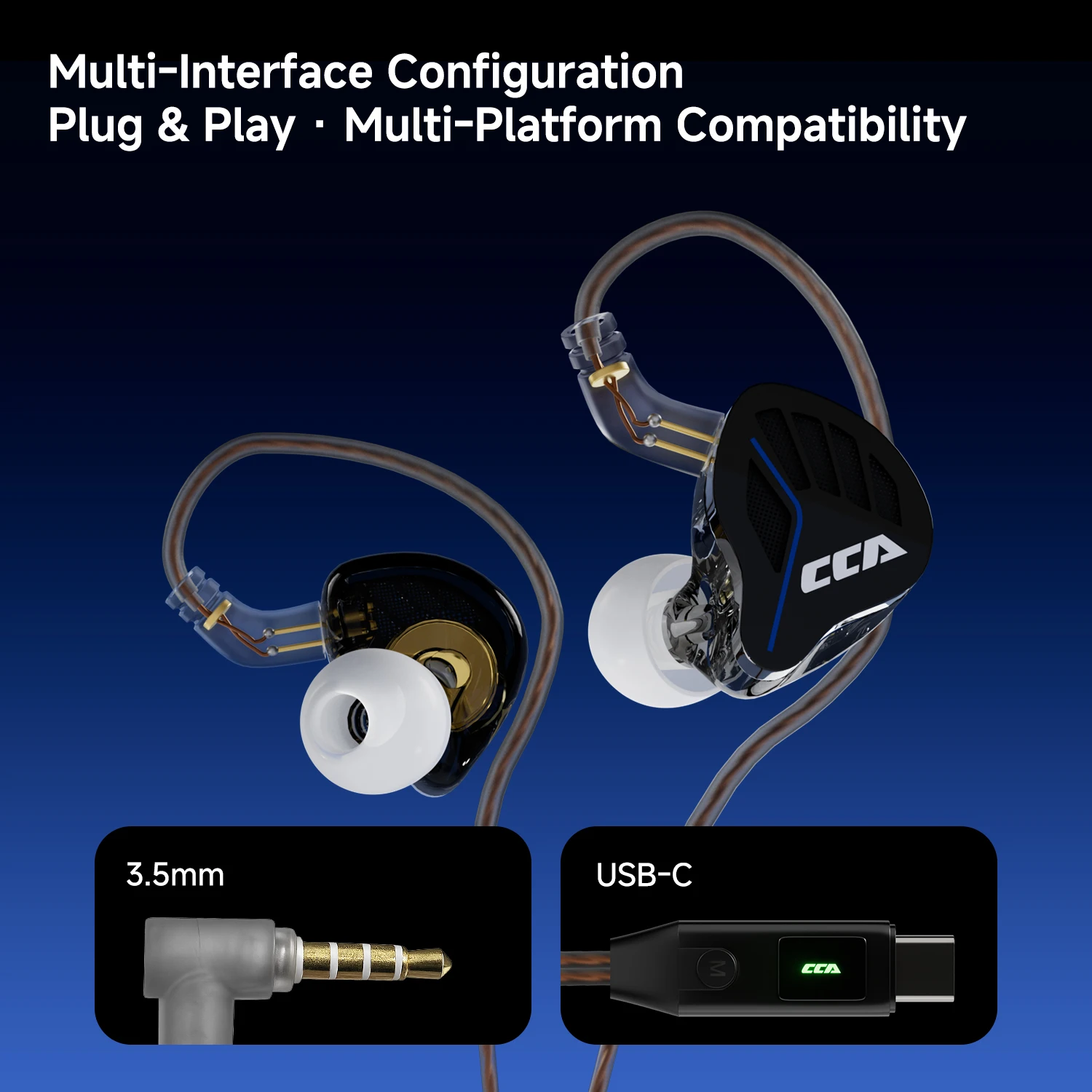 Headphone CCA AKX Dynamic Driv - Gaming Accessories Monitor ulasan dan harga