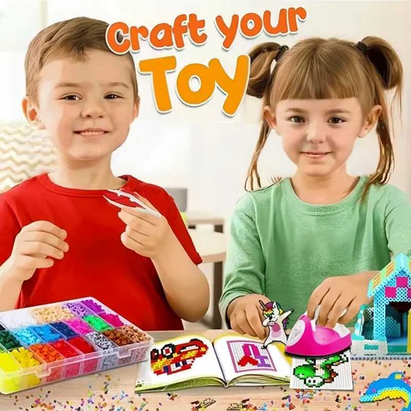 

2,6 мм, 1000 шт., высококачественные плавильные бусины, 29 видов цветов, детские развивающие игрушки, детские головоломки «сделай сам», 3D пиксельная часть головоломки