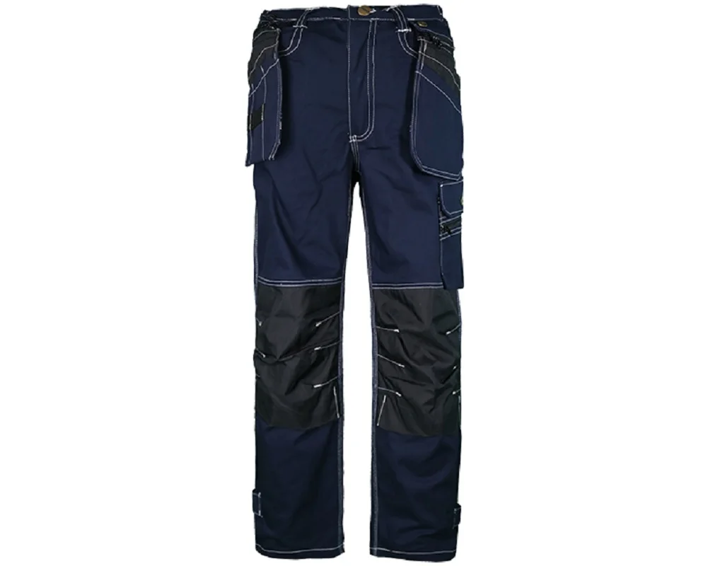 100% Cotton Working Pants Electrician Worker Trousers With Knee Pad Construction Cargo Pants Detachable Multi Pocket Welder Pant