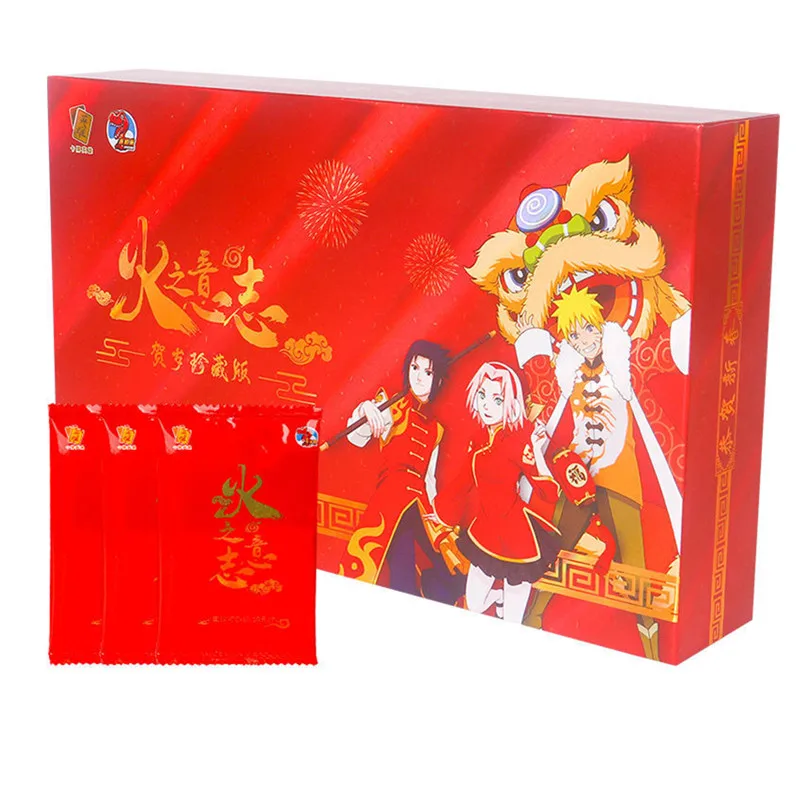 Wholesale New Naruto Complete Series Card Booster Box Full Set Naruto Anime Rare NR BP CR MRCollection Cards Children Toy Gifts