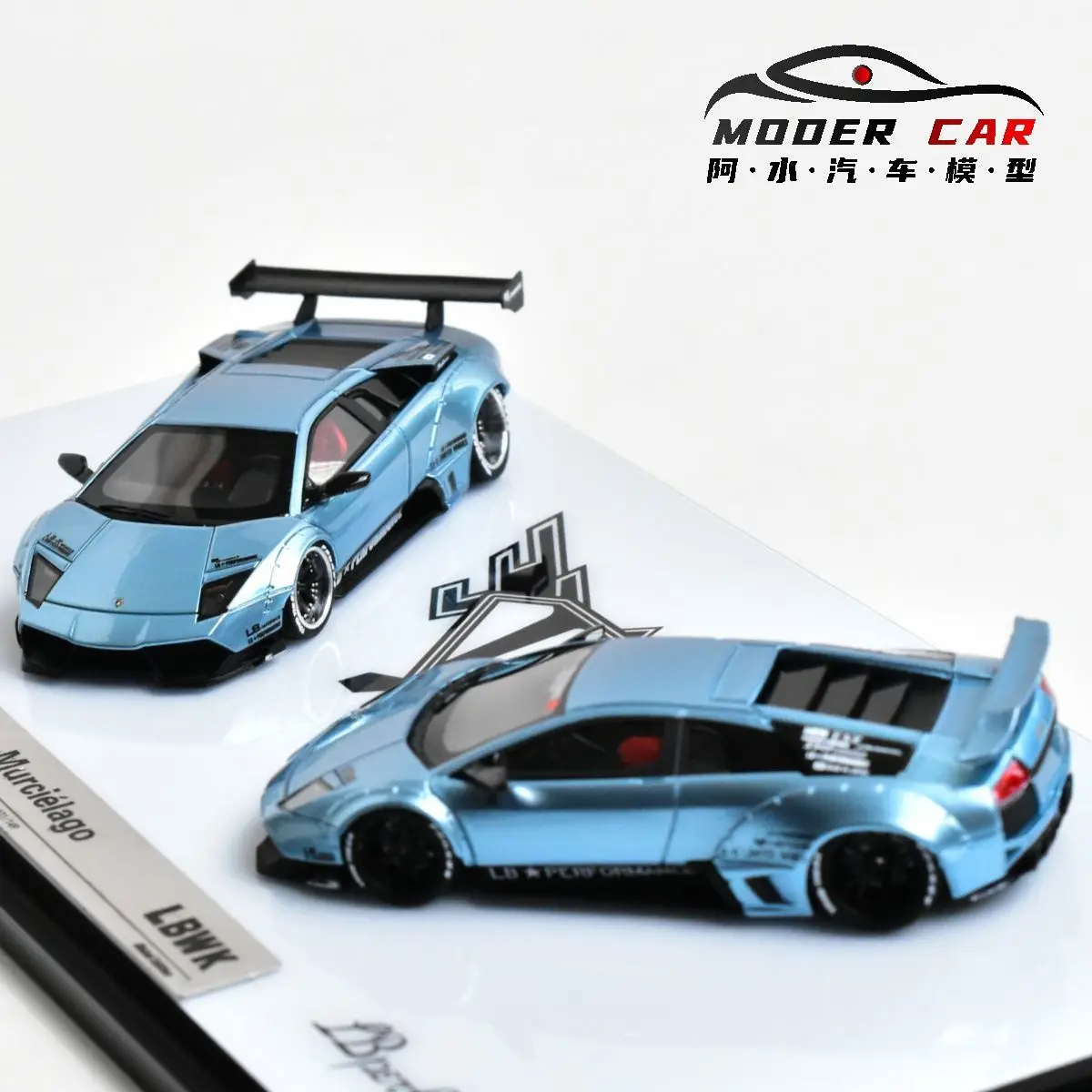 

LB Works 1:64 Сувенирный двойной автомобильный набор для взрослых, хобби, литая под давлением модель автомобиля из смолы