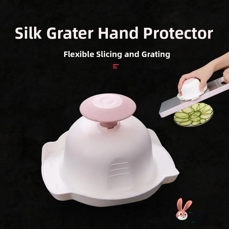

New Handheld Kitchen Tool for Vegetable Cutting in Beige Color Potato Tead Protection Hand Protection Feature Multi Functional