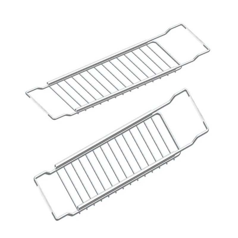 

Sink Shelf Dish Drying Rack Sink Rack Rustproof Kitchen Organizers for Sink Dropship