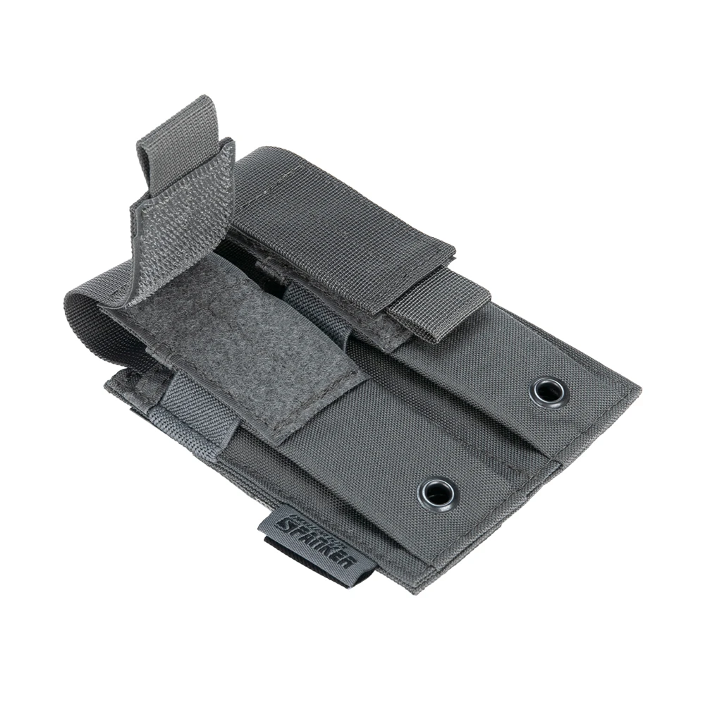 우수한 엘리트 스패커 전술 전투 더블 권총 탄창 파우치, 사냥 훈련, 더블 권총 탄창 파우치