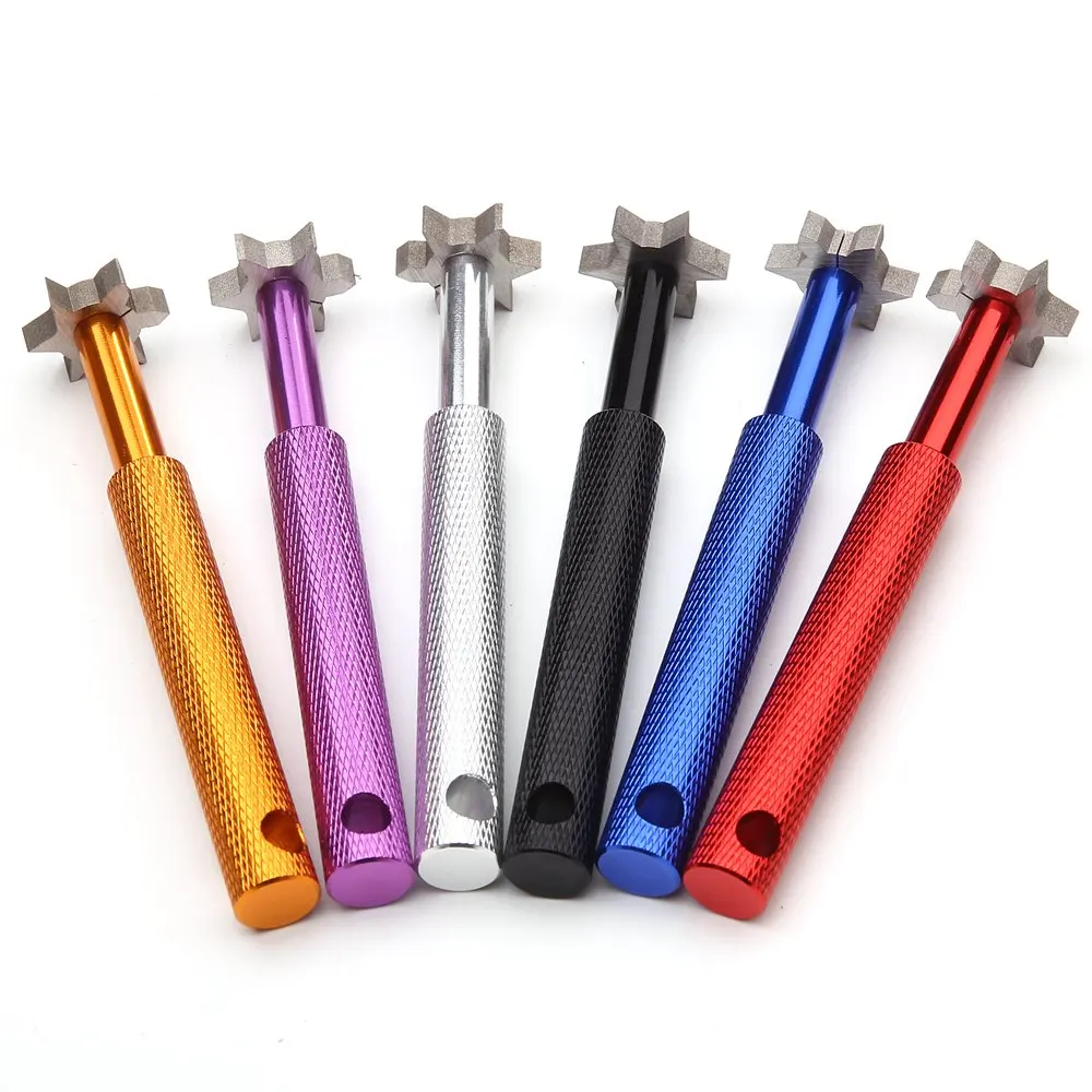 Golf Sharpener Golf Club Grooving Sharpening Tool Golf Club Sharpener Head Strong Wedge Alloy Wedge Sharpening Cut 6 colors