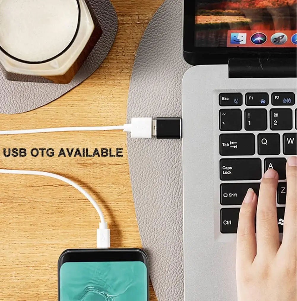 8pcs USB to USB C Adapter, USB Type C Female to USB Adapter, Micro USB to USB C Female Male Converter Connector, for Laptop Car image 3