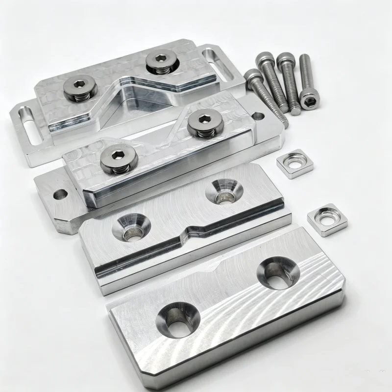 Funssor Aluminum CNC Square/Cylinder Coin Modular Vise System Hardware Kit For Makera/Milo CNC Machine