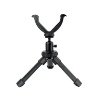 Adjustable Tripod Stand Aluminum Camera Shooting V Yoke Mini Tripod outdoor Hunting Accessories for M4 M16 AR15 AR10 AK47 AK74