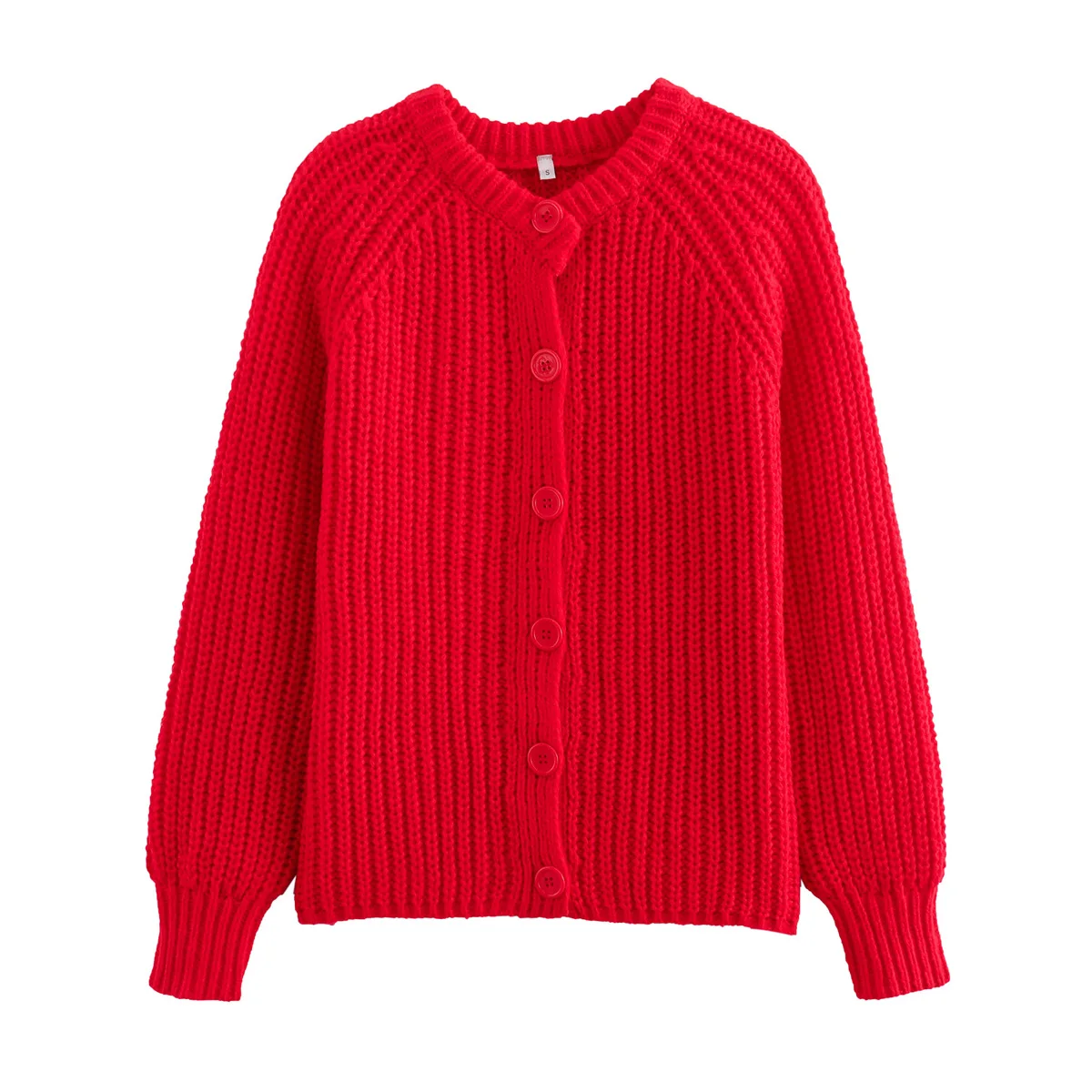 Fall Clothes 2024 Women Knitted Luxury Designer Korean Fashion Button Up Cardigans For Woman Vintage Sweater Y2k Clothes Red