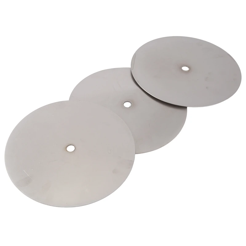 3 PCS Diamond Polishing Disc Silver Diamond Polishing Disc 600/1000/3000 Grit Wheel Lapping Grinding Disc Tool