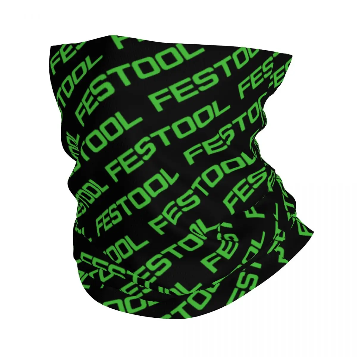 Festool Logo Bandana Neck Warmer Women Men Winter Ski Tube Scarf Gaiter Face Cover