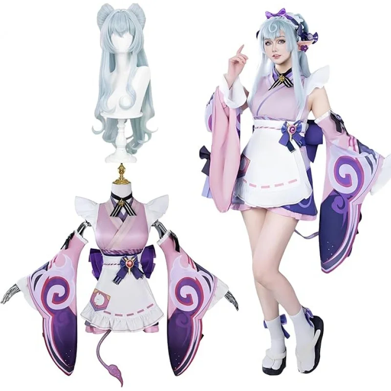 

Genshin Impact Cosplay Zhongli Raiden Ei Lumine Nahida Raiden Adult Role-Playing Costume Rating 16+