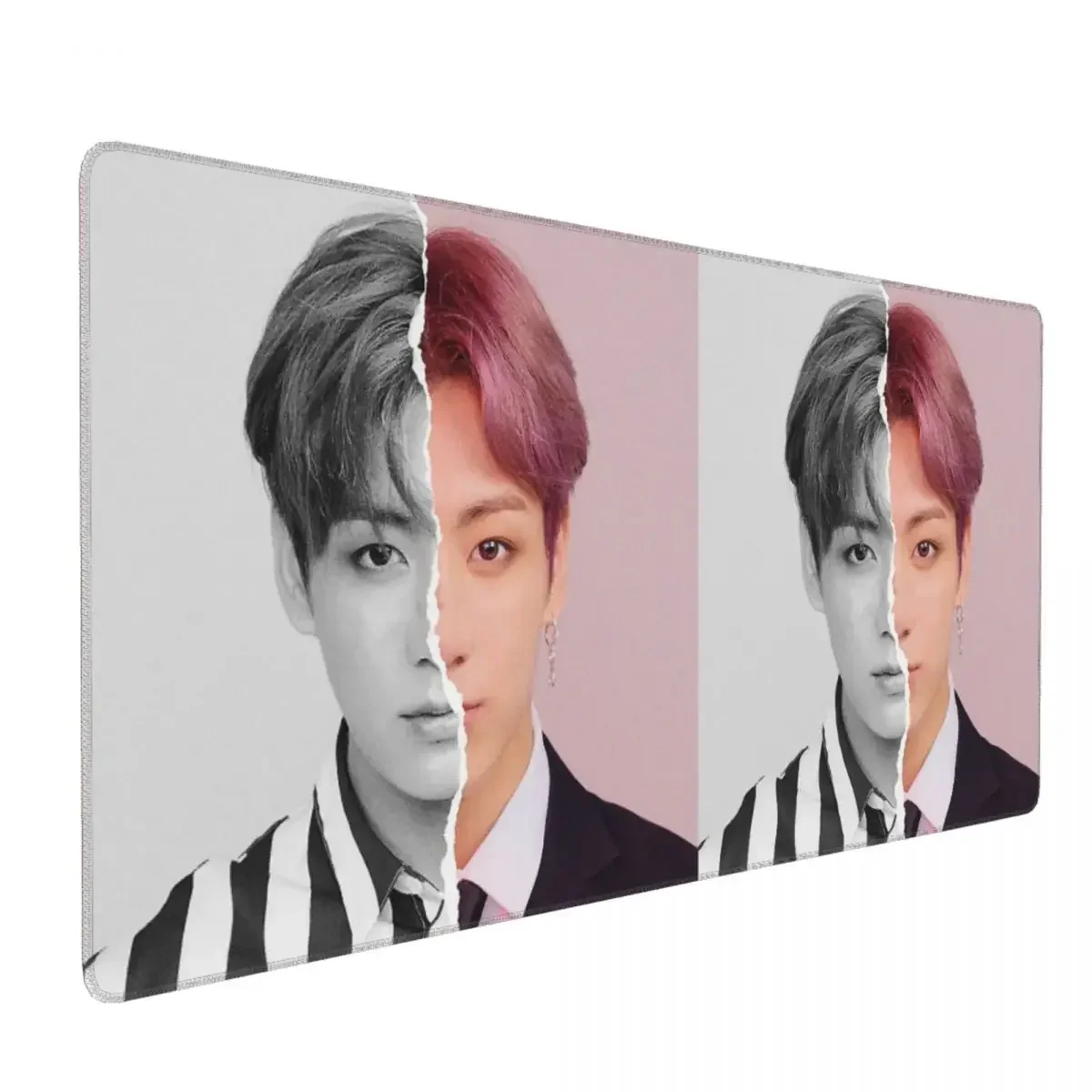 Jungkook 大型マウスパッドコンピュータキーボードマウスマットゲーム PC ラップトップデスクマットオフィスアクセサリーテーブルマット