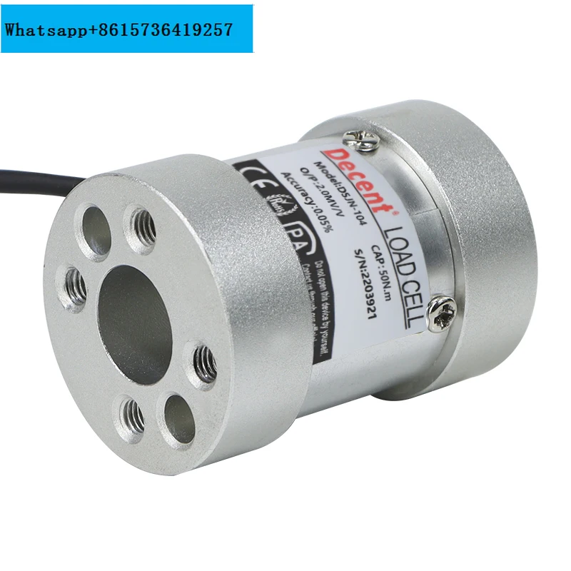 

Static Torque Sensor High Accuracy Flange 0.5N.m Small Size for Tester Mechanical Wrench Steering machine Electric Actu