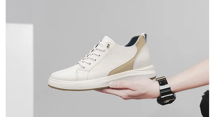Mens heightening shoes New model is selling well Waterproof durable Shock absorbing Casual Increase by 4/6/8 centimeters