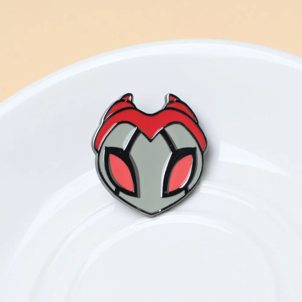 7pcs Hollow Knight Enamel Brooch Cool Character Pins Backpacks Clothing Hats Lapel Badges Fashion Jewelry Accessories Fans Gifts