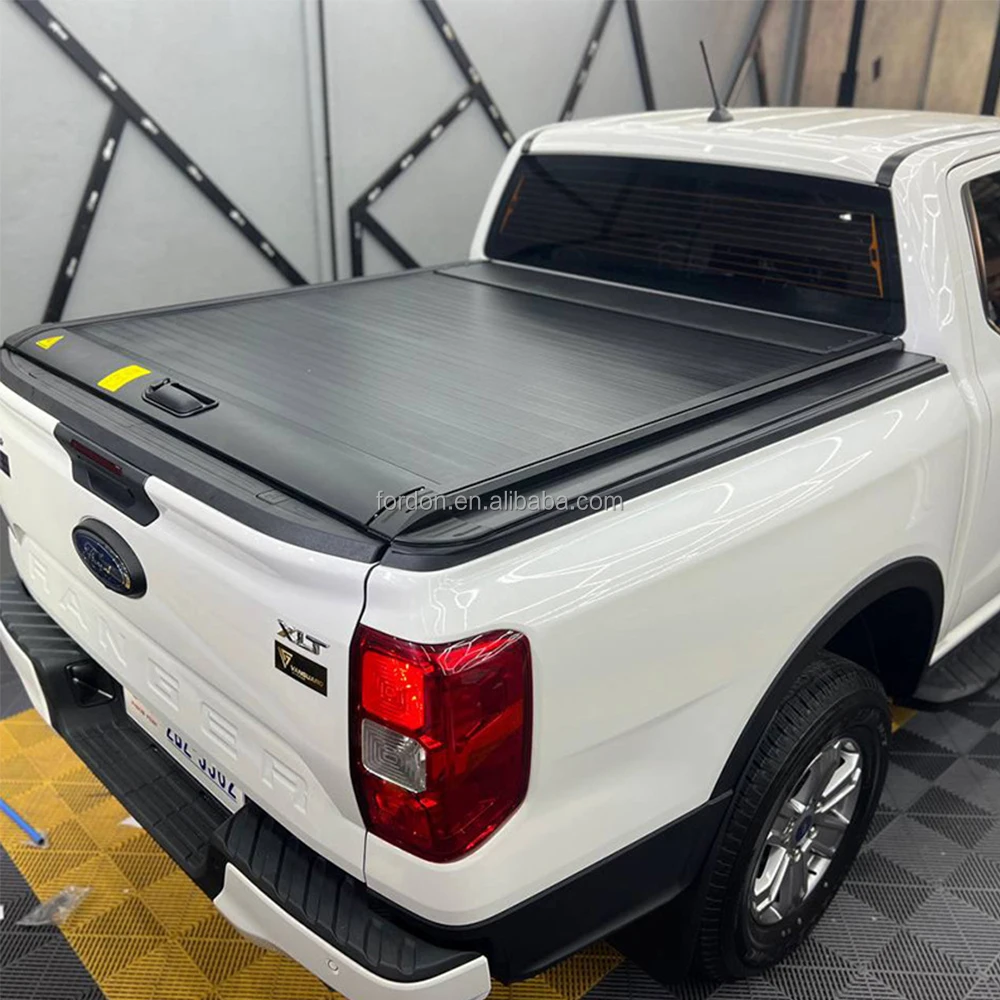 

Roller Lid Aluminum Bed Cover Hand Manual Pickup Hard Tonneau Cover for Chevrolet Colorado 5ft Bed