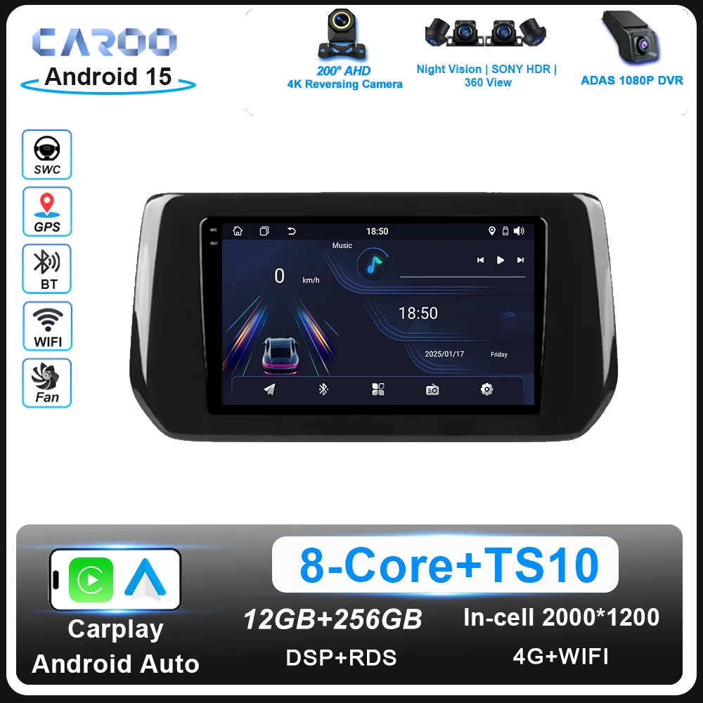 Android 15 carro dvd para suzuki swift 6 2023 auto multimidia player de vídeo não 2din rádio estéreo unidade principal carro play unidade principal automática