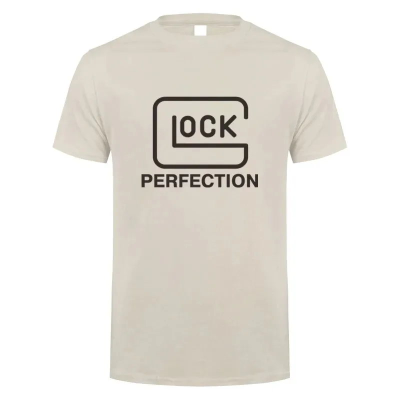 Glock perfection Handgun USA Logo Shooting Sports Outdoor Hunting Jungle T-shirt Cotton Men T shirt New TEE TSHIRT Womens tops