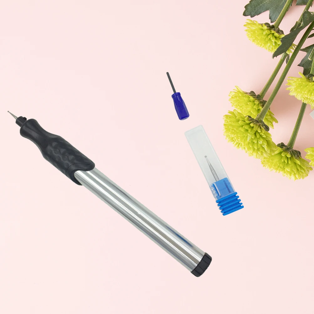 

Mini Electric Etching Pen For Glass Metal Compact Tool Diy Jewelry Identification Carving Silver No Included