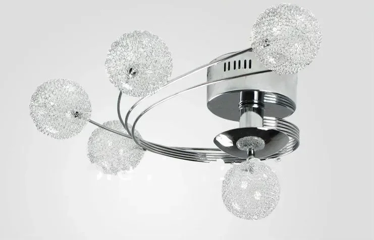 Most popular style ball design contemporary iron chandelier for living room L75* W45cm