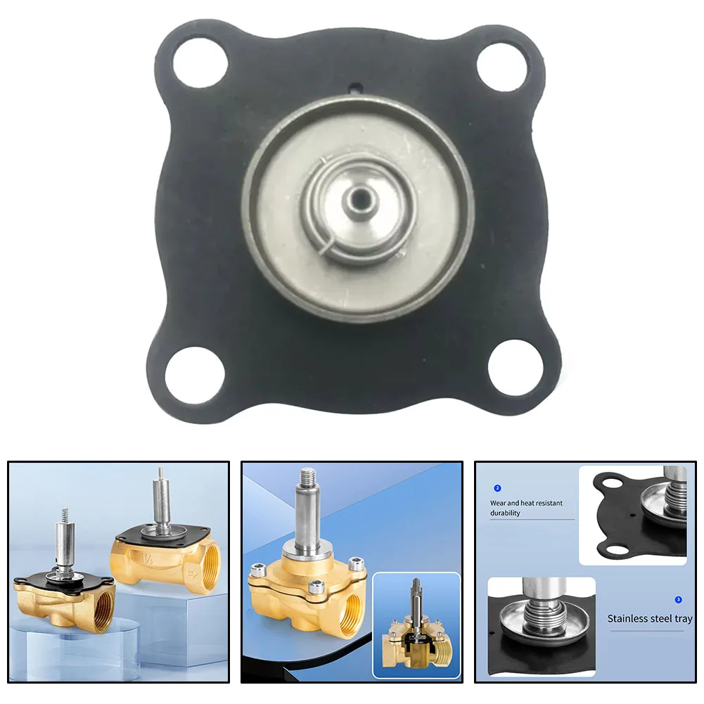 1pcs Solenoid Valve Diaphragm Water Valve Solenoid Switch Valve Water Diaphragm Electric Electromagnetic Cutting Accessories