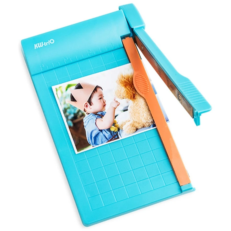 A5 Paper Cutter Trimmer Photo Guillotine Cutting Machine Scrapbook Knife with Ruler School Office Stationery