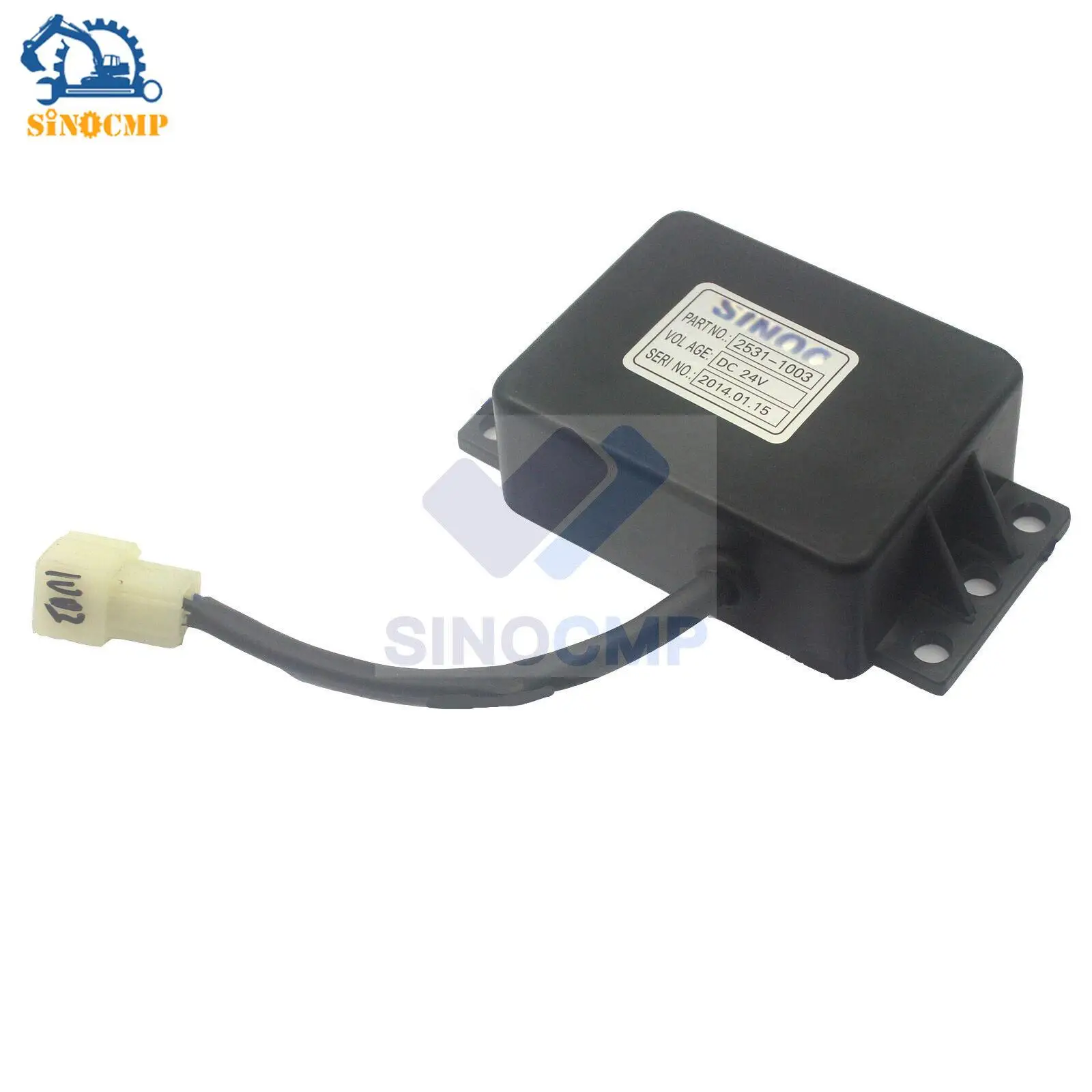 

SINOCMP Excavator Relay 2531-1003 25311003 For Daewoo Doosan DH225-7 With 3 Months Warranty