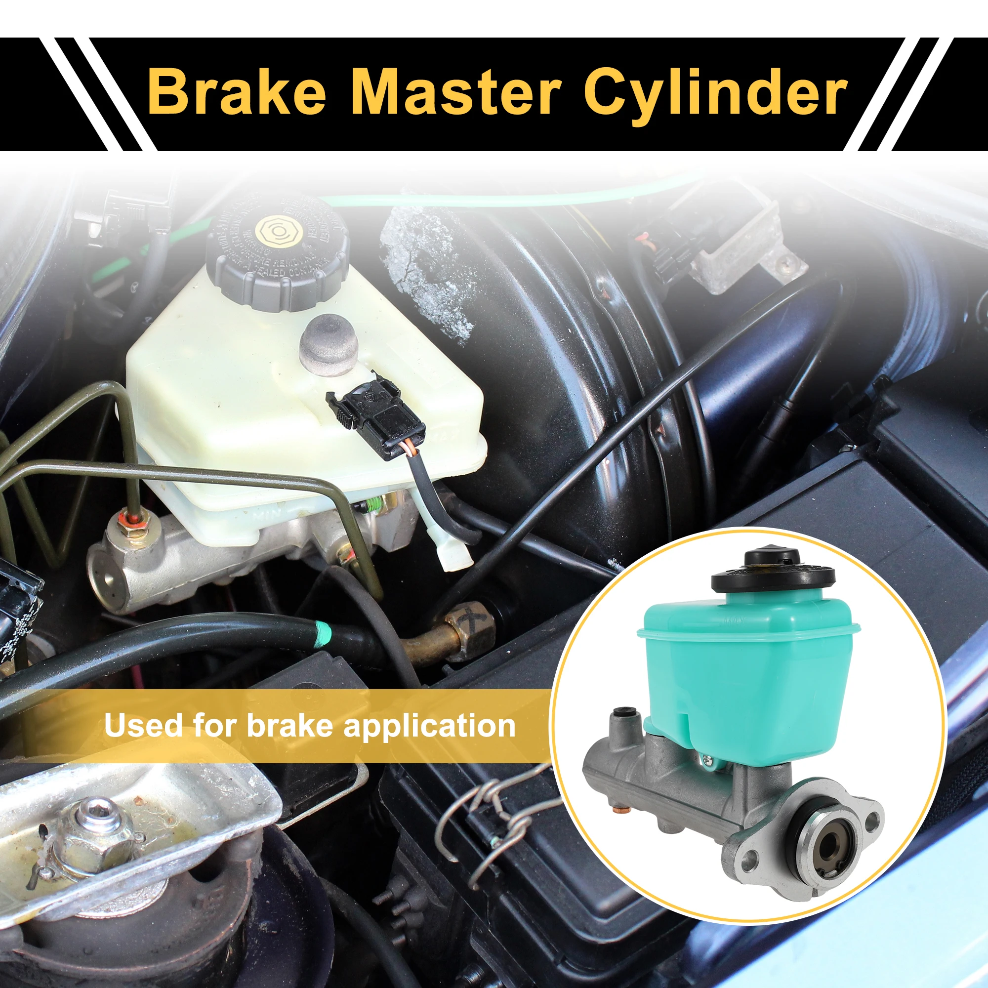 

Главный тормозной цилиндр UXCELL с резервуаром No 472013D340 для Toyota Landcruiser 96-03