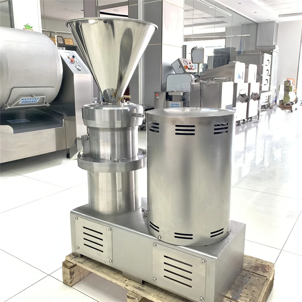 Factory Price Peanut Grinder Sauce Colloid Mill Peanut Butter Making Machine