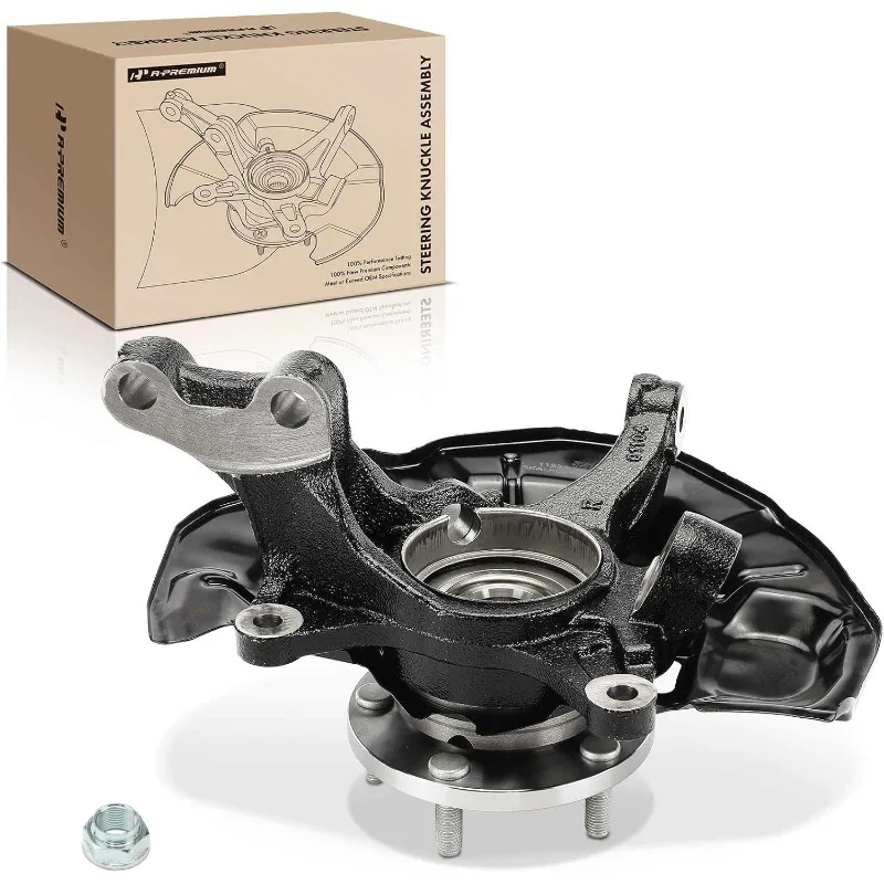 

A-Premium Front Right Steering Knuckle & Wheel Bearing Hub Assembly Compatible with Camry 2007-2011 & ES350 2007-2012, 2.5L 3.